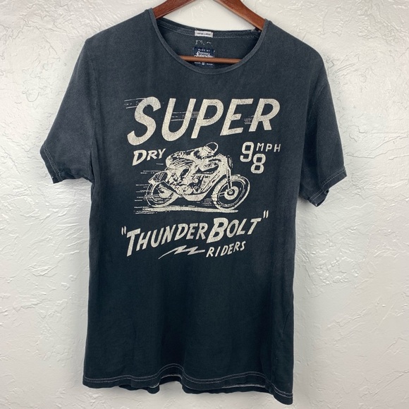 Superdry Other - Men’s Superdry motorcycle tee sz large